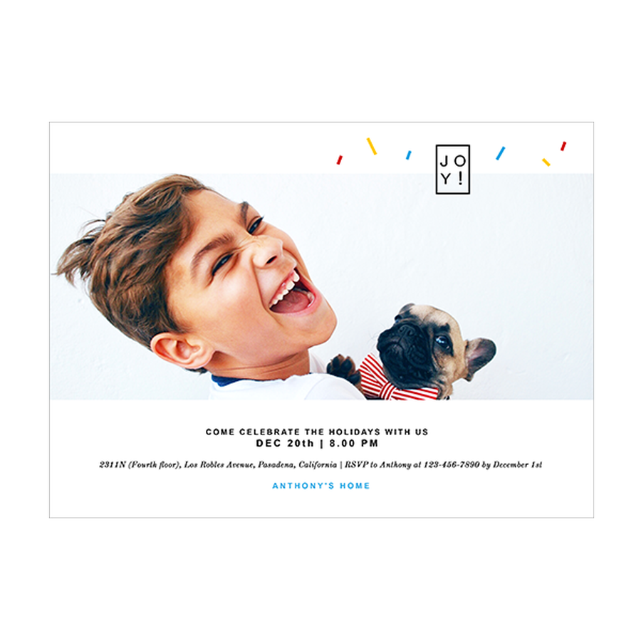 Jolly Confetti Cards Create Greeting Cards Online Photobook