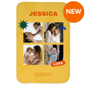 custom photo baby blankets