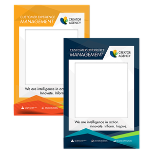 polaroid prints with text