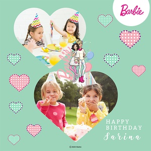 barbie wrapping paper