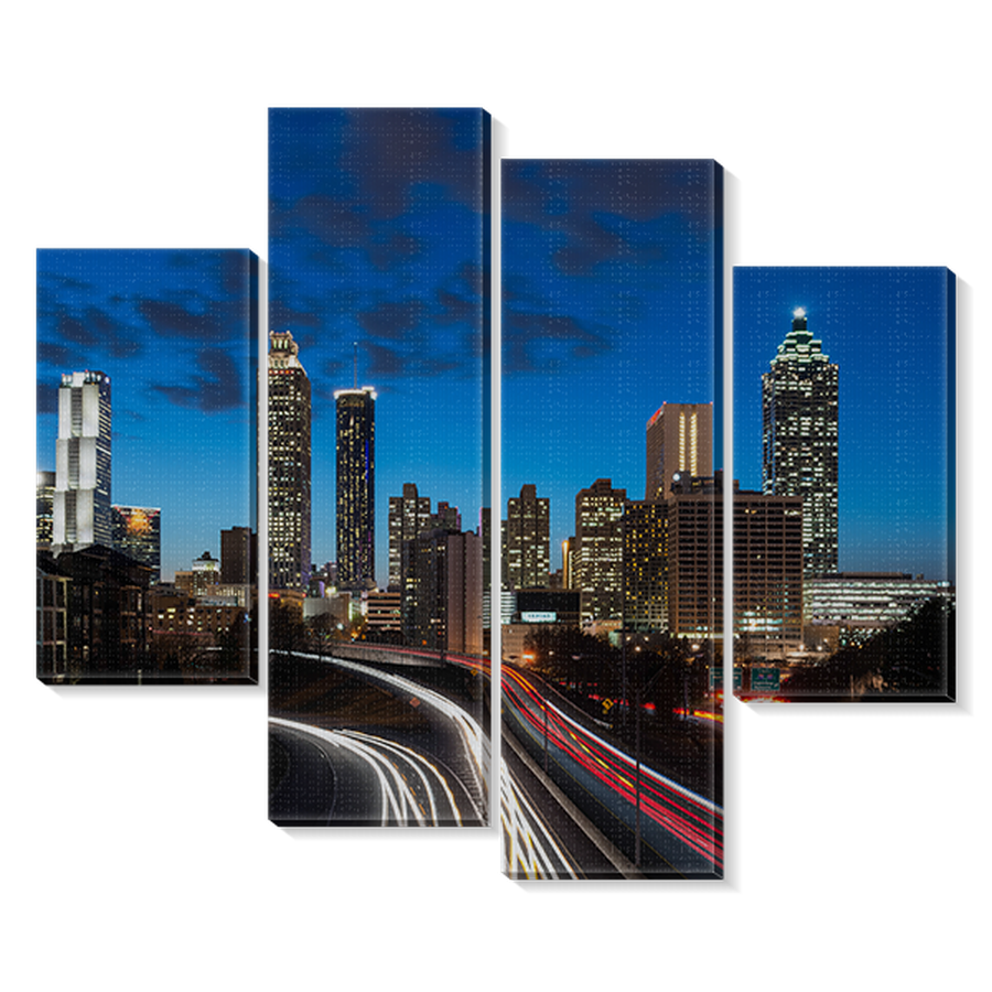 Blank 4 Split Canvas Prints Personalized Canvas Online Photobook